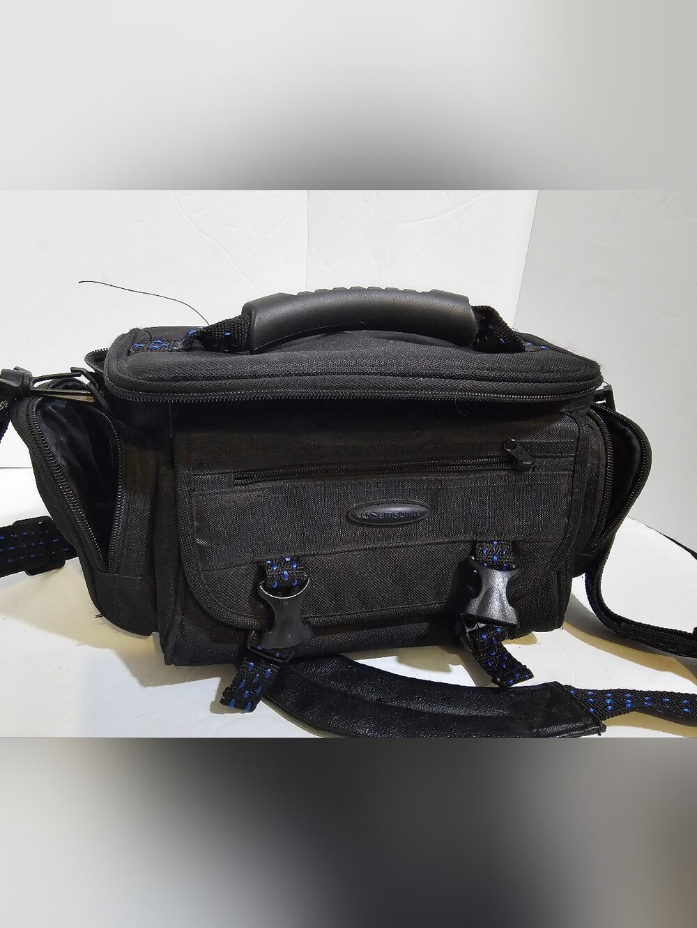 Samsonite Vintage Deluxe black digital or film camera or camcorder bag